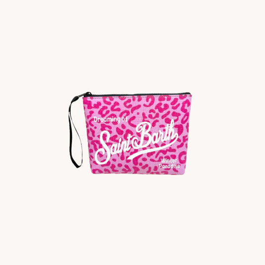 Pochette a mano in tela - Maculata Rosa